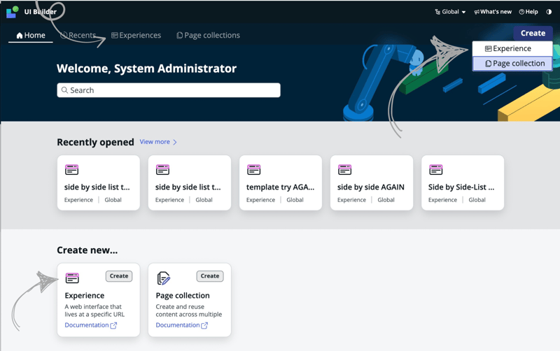 ServiceNow UI 生成器