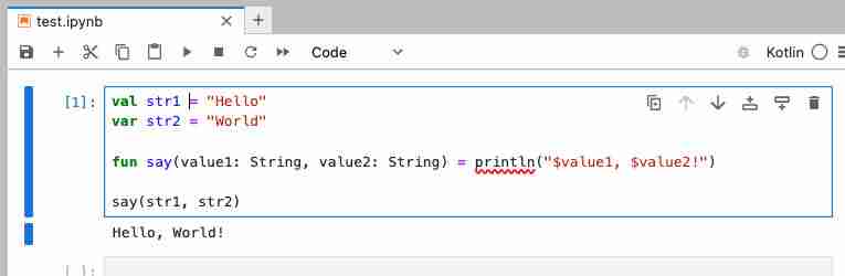 使用 Jupyter 和 Kotlin 创建笔记本