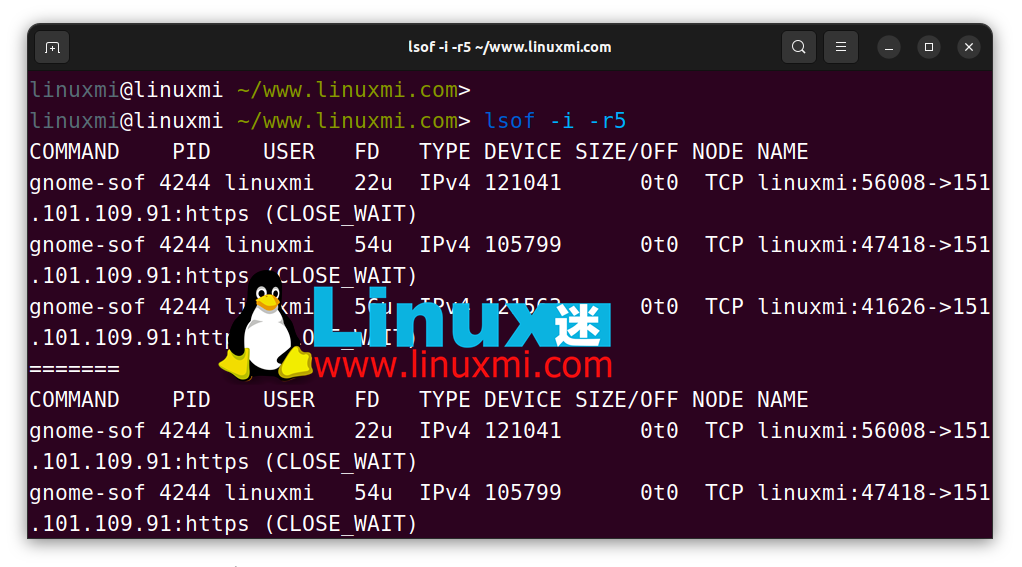 Linux高手必备工具：掌握 LSOF 命令实时监控端口