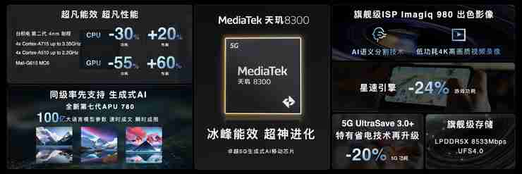 MediaTek次旗舰级新品天玑8300有「三个飞跃」