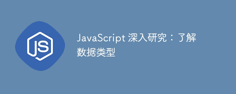 JavaScript 深入研究：了解数据类型