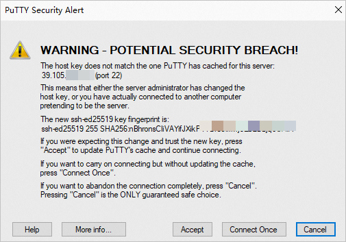 Host key verification failed