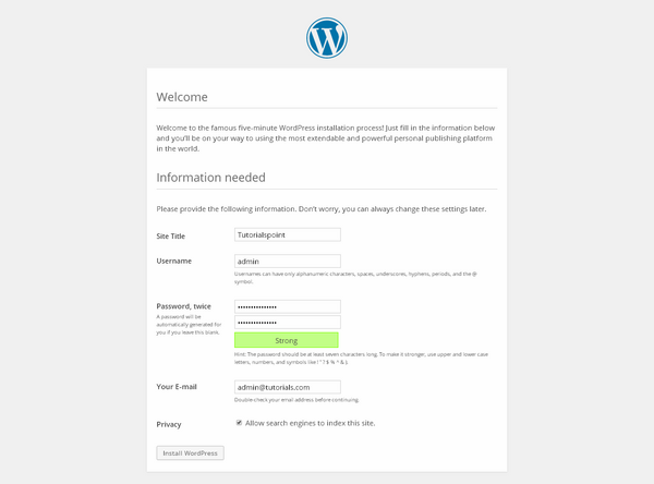 怎么安装WordPress?安装WordPress需要什么？