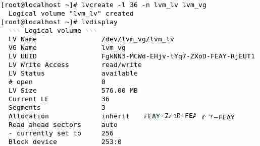 如何在linux下使用PE创建LVM快照