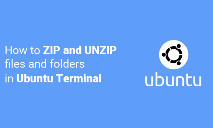 Ubuntu解压zip文件命令整理