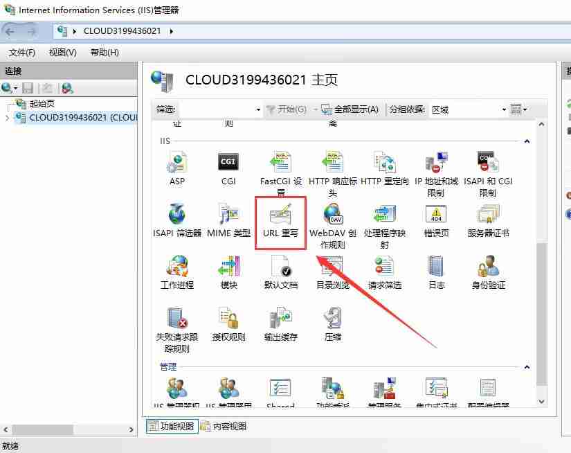 Windows Server 2019 配置IIS支持伪静态