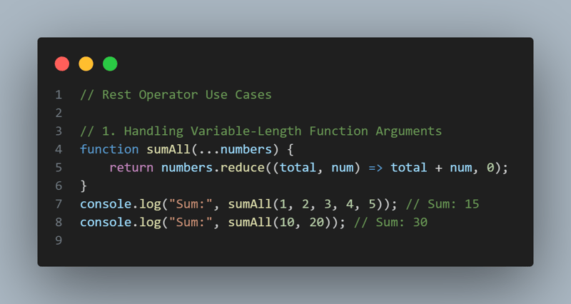 JavaScript Spread 和 Rest 运算符 – 通过代码示例进行解释