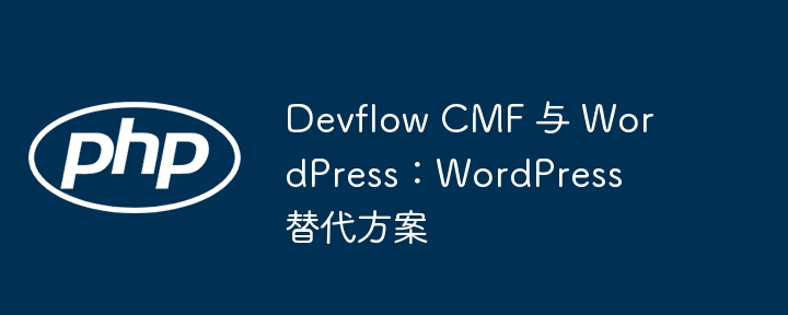 Devflow CMF 与 WordPress：WordPress 替代方案