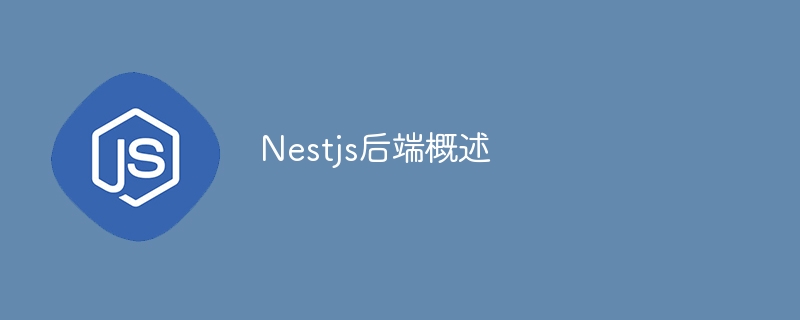 Nestjs后端概述