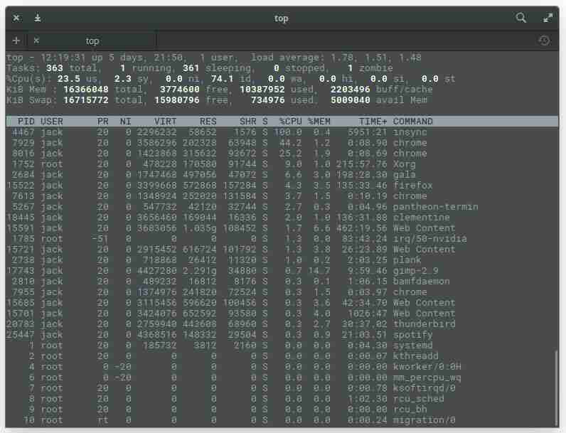 Linux 中检查内存的5中方法