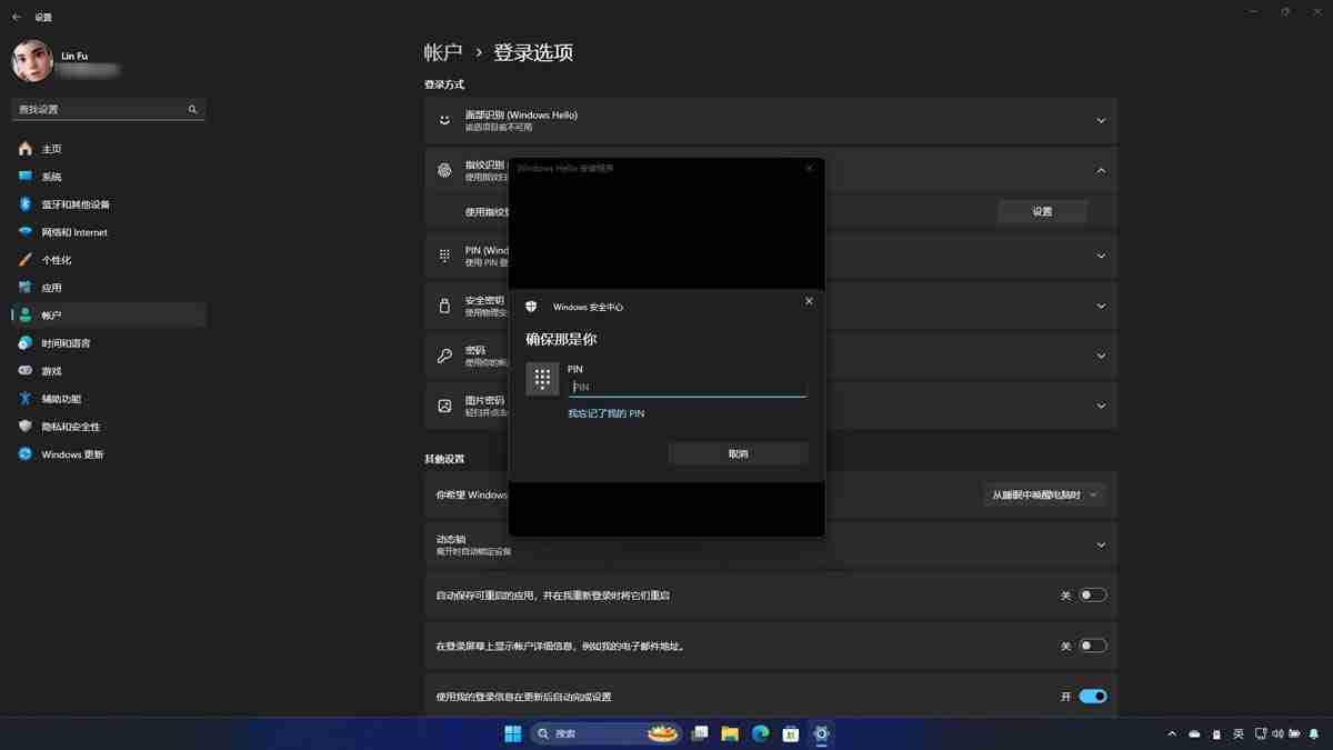 Win11怎么设置Windows Hello?  Windows Hello安全登录的使用指南