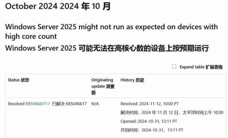 微软发布KB5046617更新，解决Windows Server 2025蓝屏及升级难题