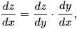 chain rule