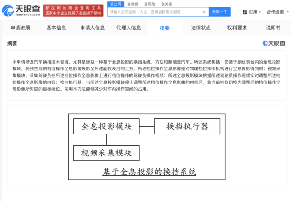 赛力斯黑科技！全息投影换挡专利，空间利用率MAX！