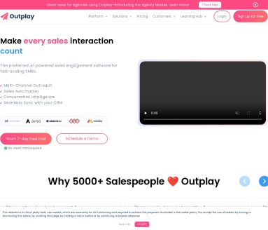 Outplay AI驱动销售自动化软件：提升销售效率和转化率