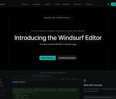 Windsurf：Codeium开发的首个代理型IDE，AI赋能的魔法编码体验
