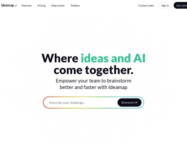 SEO标题：Ideamap：AI驱动的创意生成与团队协作平台