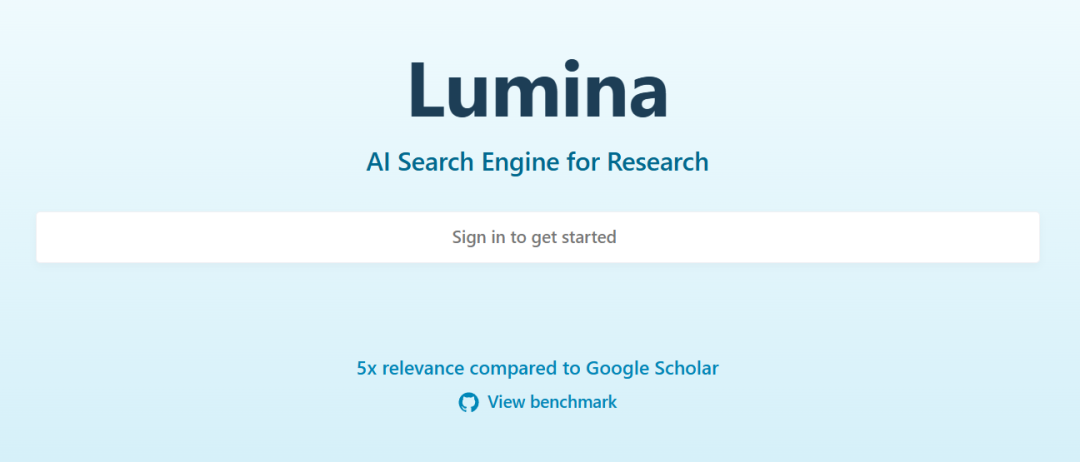 Lumina AI搜索引擎：提升学术研究效率的利器