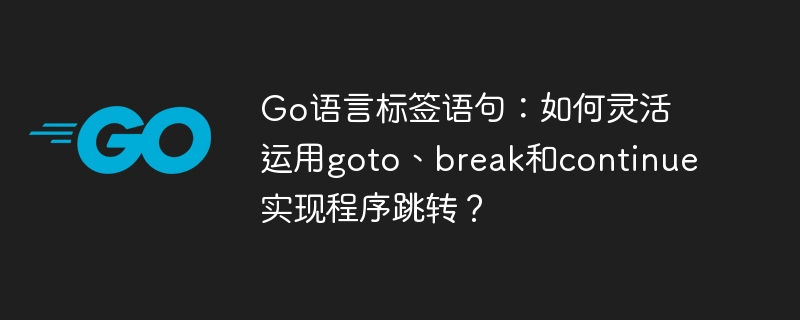 Go语言标签语句：如何灵活运用goto、break和continue实现程序跳转？