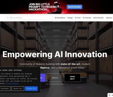 Lablab.ai：创客社区，利用现代AI技术打造未来