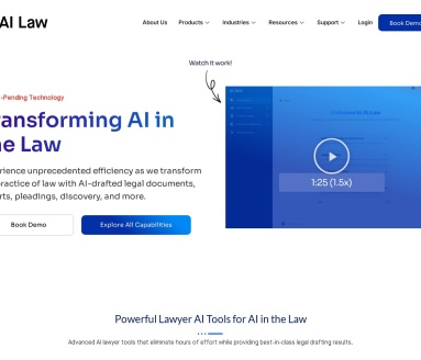 AI Law：智能法律平台，助力律师高效处理法律事务