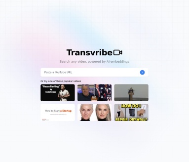 Transvribe：YouTube学习效率提升10倍的AI工具