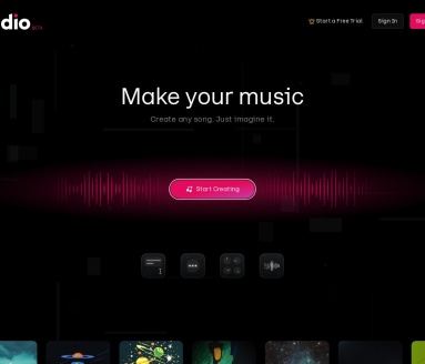 Udio AI:每月1200首歌曲的在线音乐制作平台