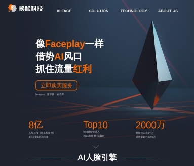 换脸科技：AI人脸引擎赋能商业场景，提升营销创意和影视制作