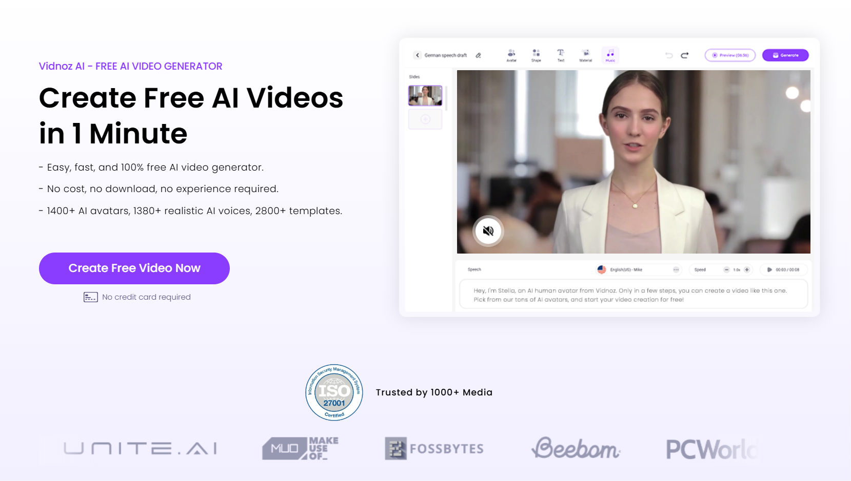 Vidnoz AI
