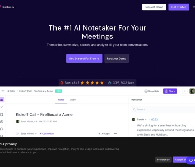 Fireflies.ai:AI驱动的会议记录与分析工具