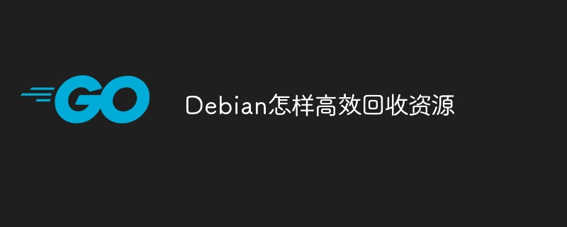 Debian怎样高效回收资源