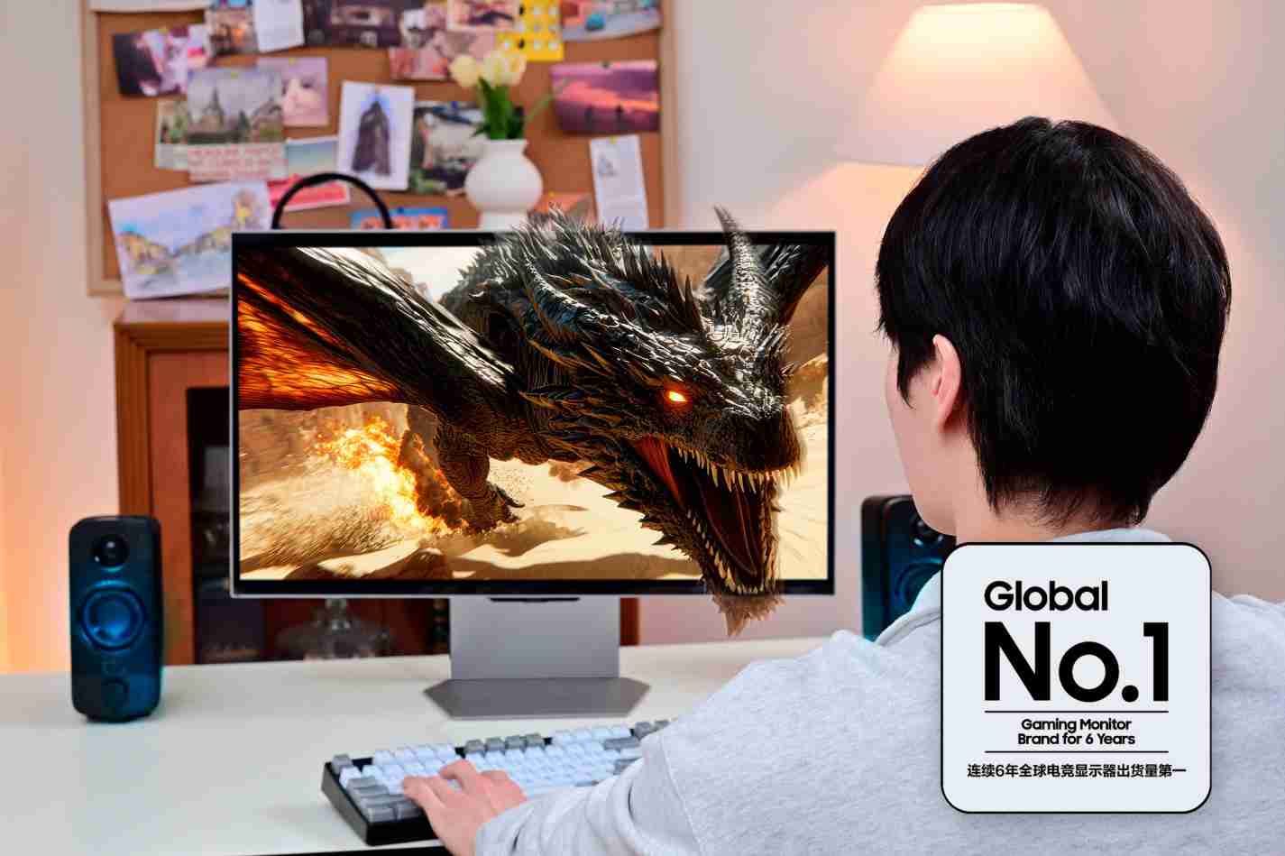 三星电子连续六年荣登全球电竞显示器市场榜首