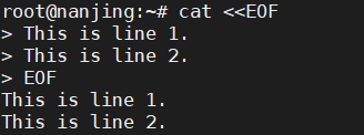 Linux 输入重定向和管道符号