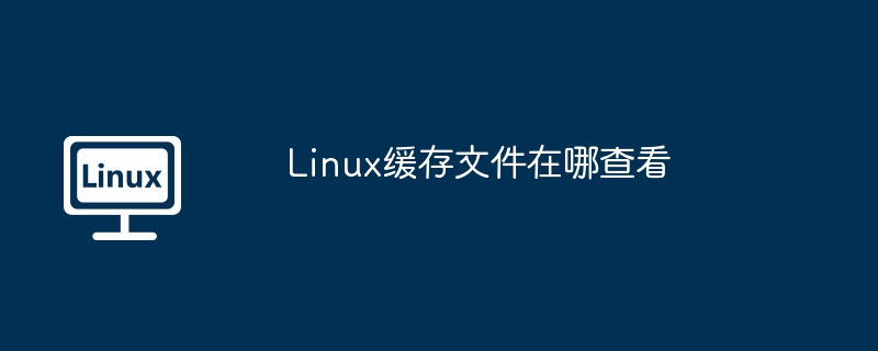 Linux缓存文件在哪查看