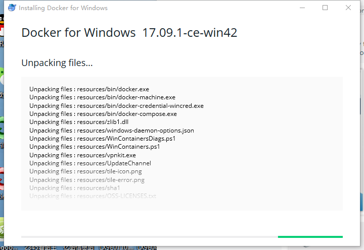 Docker在Win10下的安装和配置
                                                                            原
  