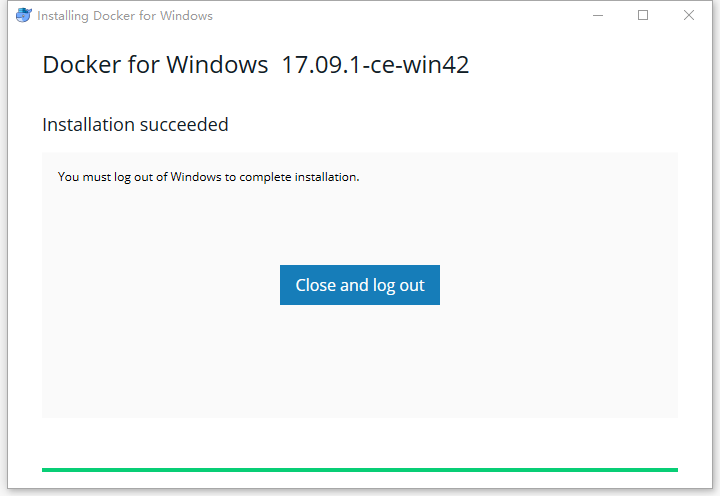 Docker在Win10下的安装和配置
                                                                            原
  