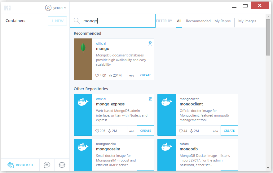 Docker在Win10下的安装和配置
                                                                            原
  