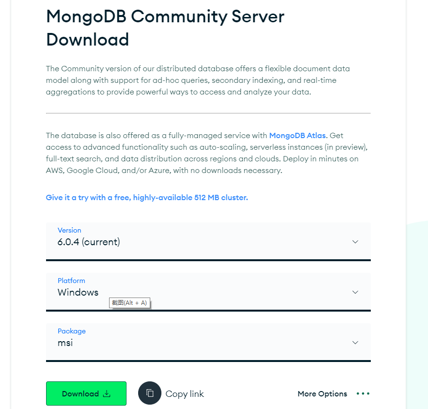 【无公网IP】在外Windows远程连接MongoDB数据库