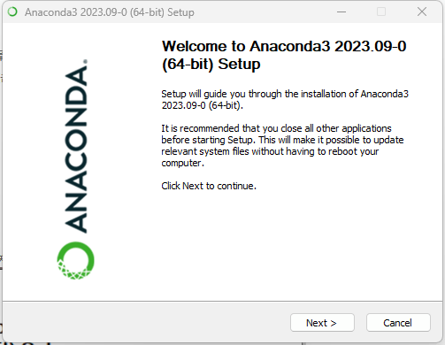 Windows系统安装Anaconda