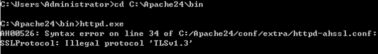 Windows安装Apache服务器