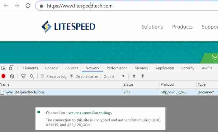 Chrome Canary版已经启用对实验性QUIC协议和HTTP/3整合支持