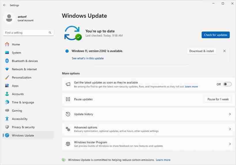 微软简化企业 Win11 升级更新部署：把升级权限交给用户