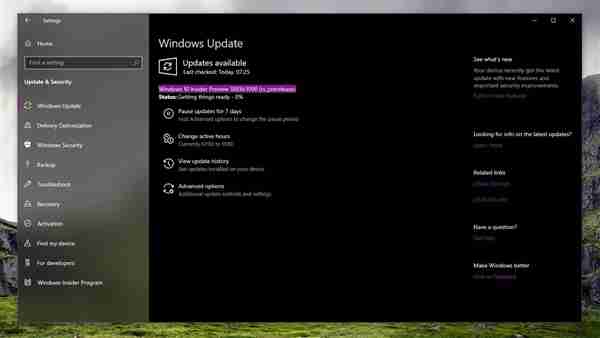 Windows 10 20H1首版18836推送：19H1正式版和19H2今春见