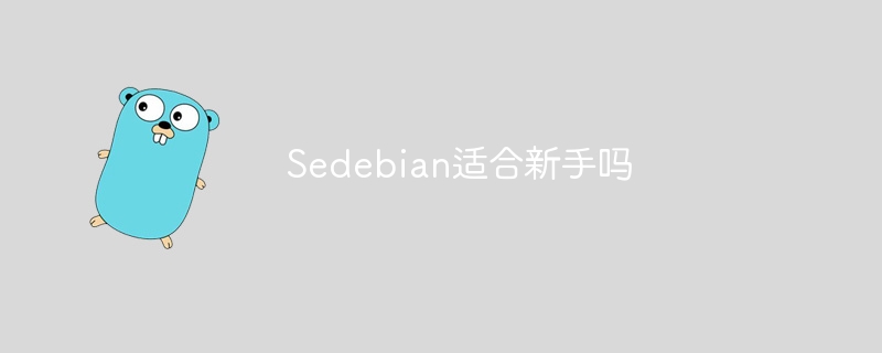 Sedebian适合新手吗
