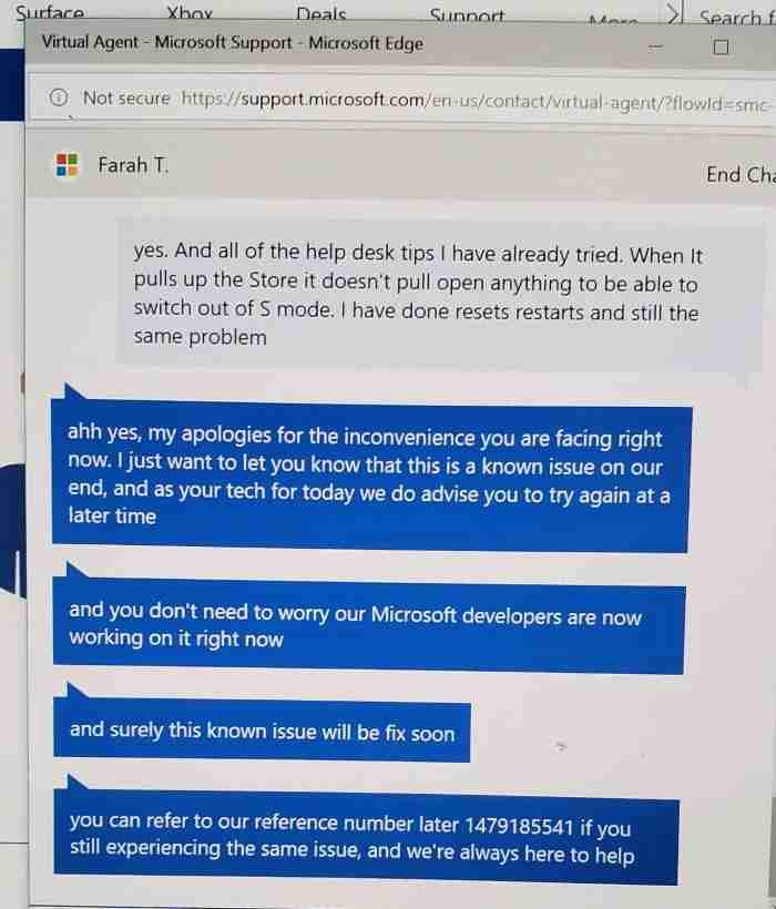微软确认win10暂时无法退出S Mode：正在调查中