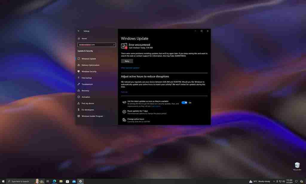 Windows Update 出错：Win10 安装 3 月更新后再推送去年 10 月更
