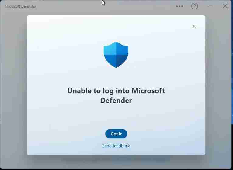 ＂Windows 11更新引发“无法登录Microsoft Defender”错误