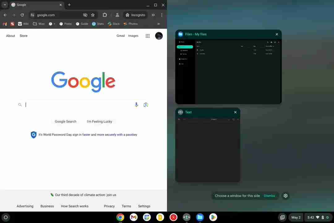 ChromeOS 最新版 M124 推出：更快分屏操作和 Wi-Fi 流量优先级管