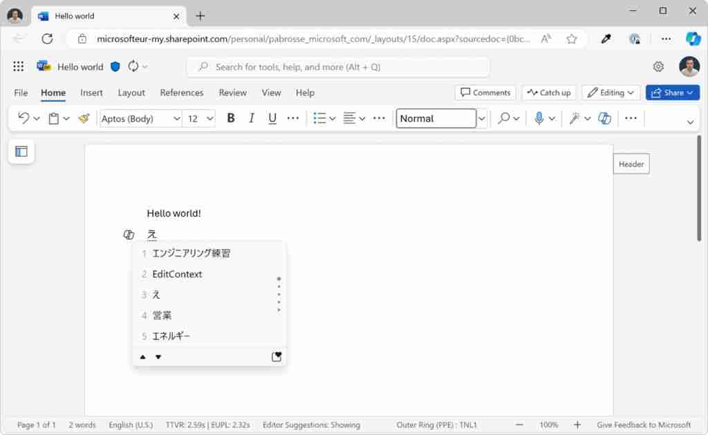 微软扩充 Edge 浏览器文本编辑功能：重写指定内容、优化手写体验