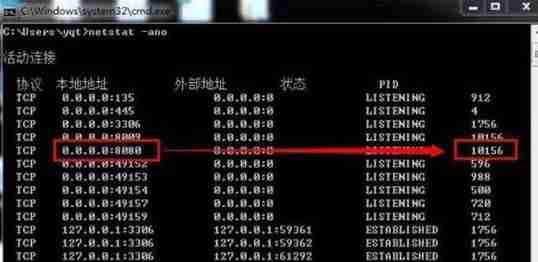 win7运行tomcat 8080端口被占用怎么办？